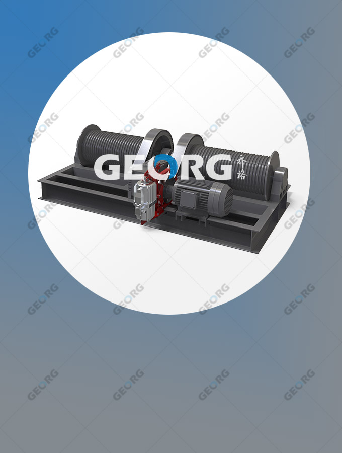 雙吊點(diǎn)卷?yè)P(yáng)機(jī)，雙卷筒卷?yè)P(yáng)機(jī)A